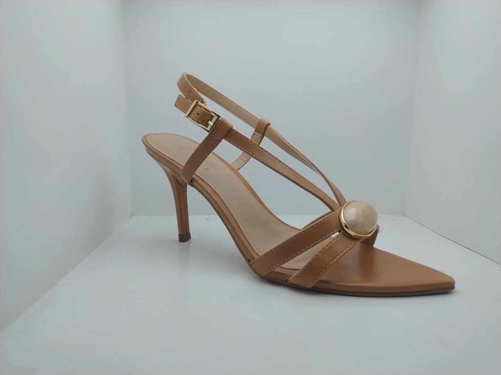 Sandalia salto Bico Fino - Scarlet